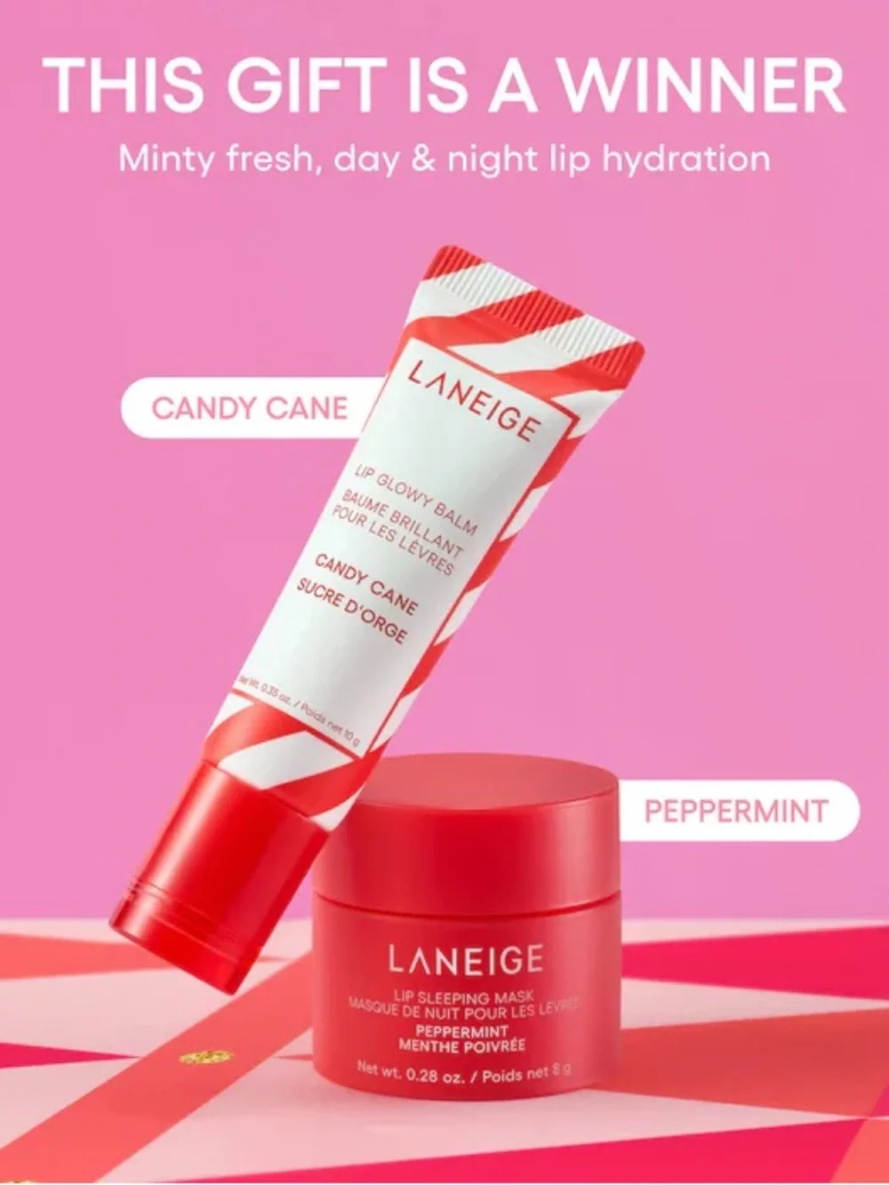 LANEIGE LIMITED EDITION MINTY LIP DUO